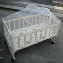 1 x Baby Cradle Bed Mosquito Nets Summer Baby Safe Arched Mosquitos Net, Ra K3O8