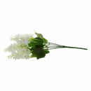 Silk cloth 5 Heads Artificial Flowers Handmade Wedding Decoration Wall Moun L4N4