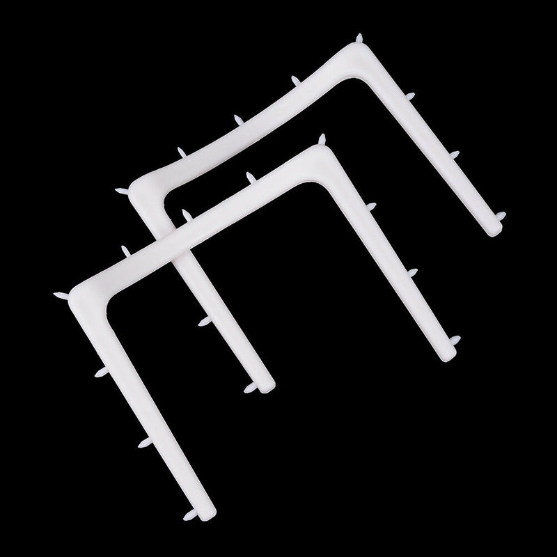 2Pcs dental plastic rubber dam frame holder instrument autoclavable A leJ Ew