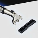 15xTravel Set Handle Shaving Razor Replaceable Safety Razor Double BladeS Hn