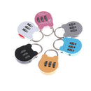 2pcs Cartoon Mini Digital Briefcase Password Padlock Luggage Gym Lock Gw