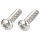 1/4 Inch-20x1 Inch Hex Socket Button Head Bolts Screws 25 Pcs
