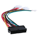 20P ATX To 2 Port 6Pin AT PSU Converter Power Cable For Computer 286 386 486 JR