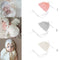 Baby Girl's White Boys Baby Shower Caps Lace Floral Bonnet Infant's Hat