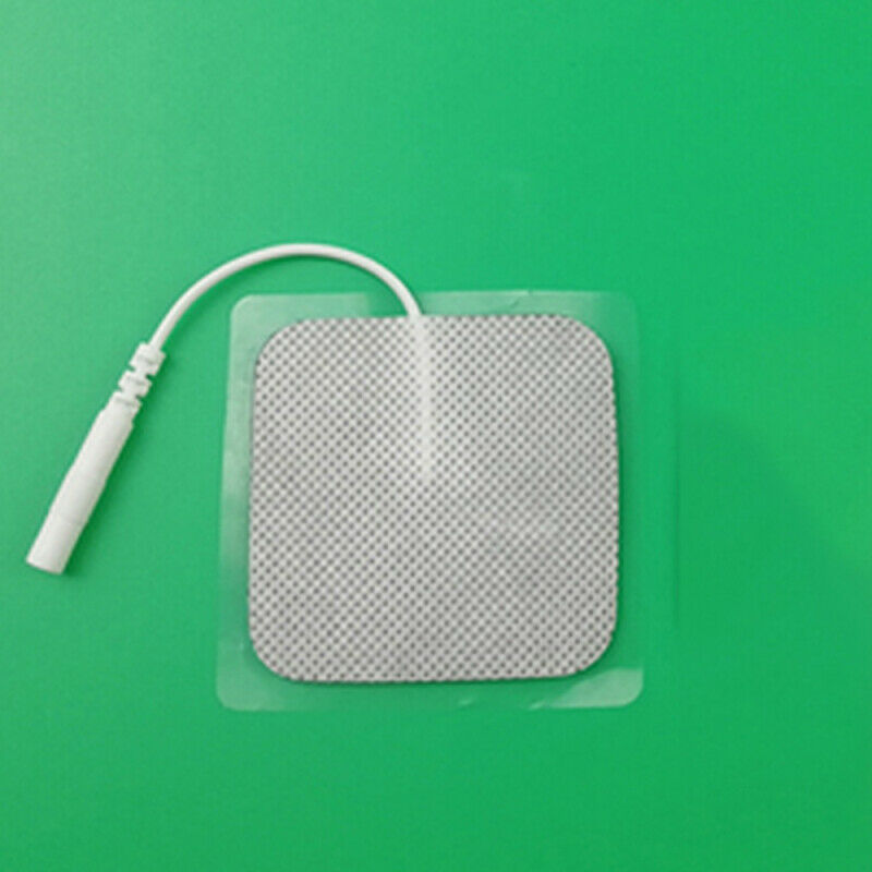 40pcs 2.0mm Jack 4*4cm Non-Woven Physiotherapy Tablets 20 Bags White Useful UVR