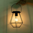 Solar Power LED Hanging Lamp Outdoor Waterproof Garden Decorative Light