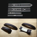 4pcs/Set Leathercraft Tool Acrylic Watch Strap Band Stencil Templates 20mm