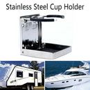 New Adjustable Stainless Steel Sport Folding Drink Cup Holder For Boat/Car
