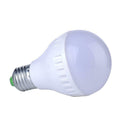 AC LED Light Lamp Cover White 15W Warm E27 110V-240V Bulb 2700-3300k+Plastic