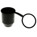 60mm Black Plastic Tow Bar Ball Cover Cap Car Auto Towing Hitch Towball Protect