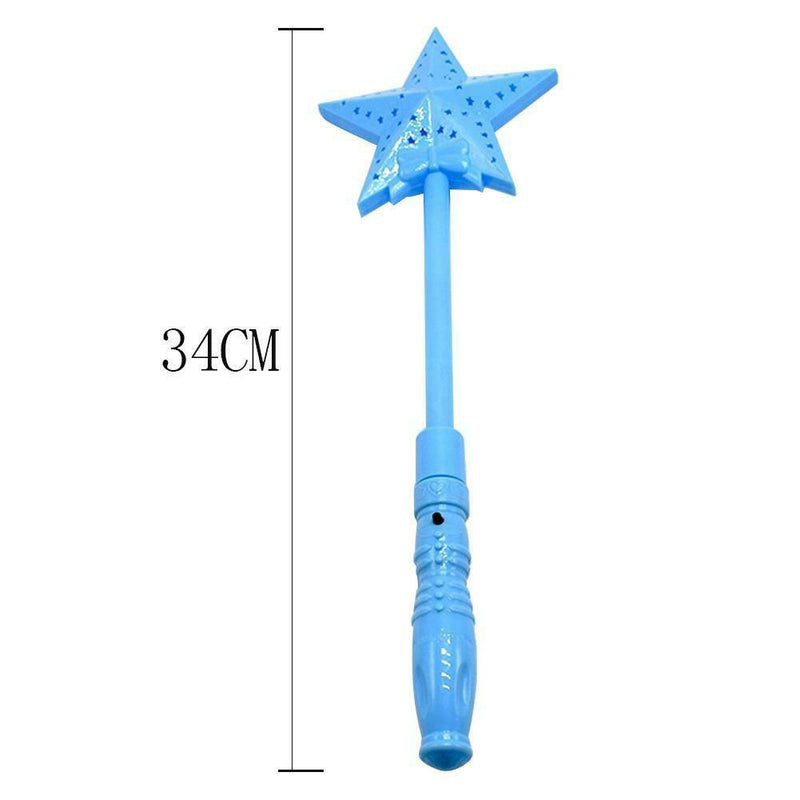 LED Flashing Hollow Star Wand Holiday Concert Party Lights Up Glow Sticks # #s