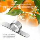 Stainless Steel Finger Type Orange Peeler Lemon Citrus Fruit Peeling Tools