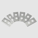 30 Stainless Steel Mower Blade Parts Replacement +60Pcs Screws For Worx Landroid