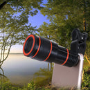 Clip-on 12x Optical Zoom HD Telescope Camera Lens For Universal Mobile Phone AU