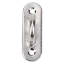 6Pcs 5mm Stainless Steel Eye Plate Pad Eye Plate Metal Staple Ring Hook Hardware