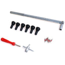 Valve Stem Remover Installation Repair Chrome Tool Kit Puller Tire Plug Core OZ