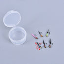 6PCS Trout Bluegill Fishing Lures Brass Bead Head Nymph Fly Fishing Hook Bai Gw