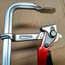 Tools Heavy Duty Steel Ratcheting F Clamp Bar Quick Release for MFT Guide R