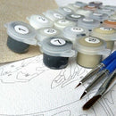 Children cartoon Frameless Pictures Painting By Numbers DIY Digital Oil Pai