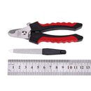 Stainless Steel Cutter Claws Scissor Dog Nail File Trimmer Clipper(12cm)