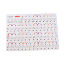 Piano Key Note Resuable Keyboard Stickers 37/49/61/88 Keys for Kids Learning