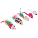 21PC Cute cat toys Pets Set Cat tunnel Folding balls Mouse feathersAT3C