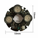 3 array IR led Spot Light Infrared 3x IR LED board for CCTV cameras night v