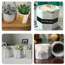 3 Pack Mini Octagon Flower Pot Silicone Molds - Succulent Plant Planter Pot