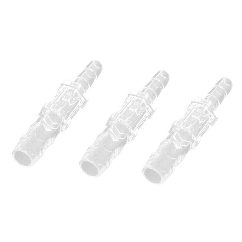 Aquarium Air Tube Pipe Hose Connector Adapter 4.5mm to 7mm Diameter 3 parts U3O8