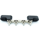 4 Post 1/4 inch Power Distribution Block Bus Bar Electrical Terminal with Cover