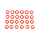 100pcs Arrow Points Locks O Ring Rubber Washers Arrowhead Access IO BX