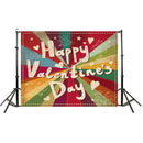Happy Valentines Day Photo Background Wedding Photography Backdrop Decor