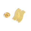 Z-shaped Letters Pins Brooch Enamel Clothing Shirt Lapel Backpack Badges
