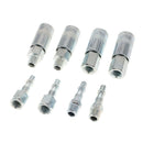 8x Female Male Quick Release Disconnect Coupler Plug 1/4" BSP Tools