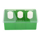 Set of 2x Pigeon Food Water Bowl Feeder Plastic Birds Cage Sand Food Box