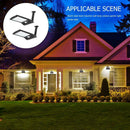 36LED Solar Motion Sensor Wall Lamp Outdoor Waterproof Courtyard Safety Light