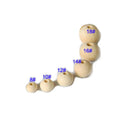 8mm Round Wood Bead Rondelle Spacer Wooden Bead Natural Wood Bead 3C