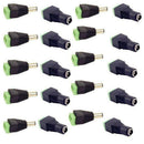 20pcs Male+Female DC Power Jack Connector Adapter Plug 2.1 x 5.5mm for CCTV FT