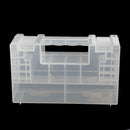 Plastic Battery Storage Box Case/Organizer/Holder/Container for AAA/AA Battery