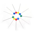 50X seven spelling word flower button head pin quilting tools sewing accessory Z