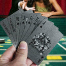 Waterproof Black Diamond Poker Creative Playing Cards Magic Tool Tricks New P6X0