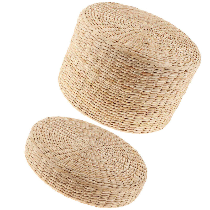 2Pcs 12 inch Round Floor Seat Meditation Cushion Floor Pillows Seating for Kids