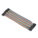 40pcs 2.54MM 20cm Male to Female Dupont Wire Jumper Cable for Arduino Breadboard