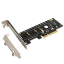 4X(Pci-E Pci Express 3.0 X4 To Nvme M.2 M Key Ngff Ssd Pcie M2 Riser Card AB3O8)
