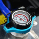 Car Thermostatic Gauge Radiator Cap 1.1 bar Small Head Water Temp Meter dg FJG