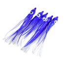 10Pcs Octopus Squid Skirt Lure Fishing Lures Bait Soft PVC For Bass Salmon Trout