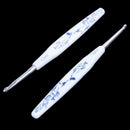 9Pcs 2-6mm Crochet Hooks Kit Scarf Knitting Needle Sweater Weave Craft Gift
