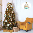 Xmas Tree Hanging Pendants Santa Claus Home Hanging Decor Christmas Ornaments