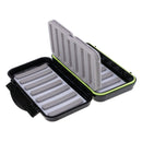 Waterproof Fly Box Fly Fishing Hook Jig Storage Case Slit Foam Waterproof L