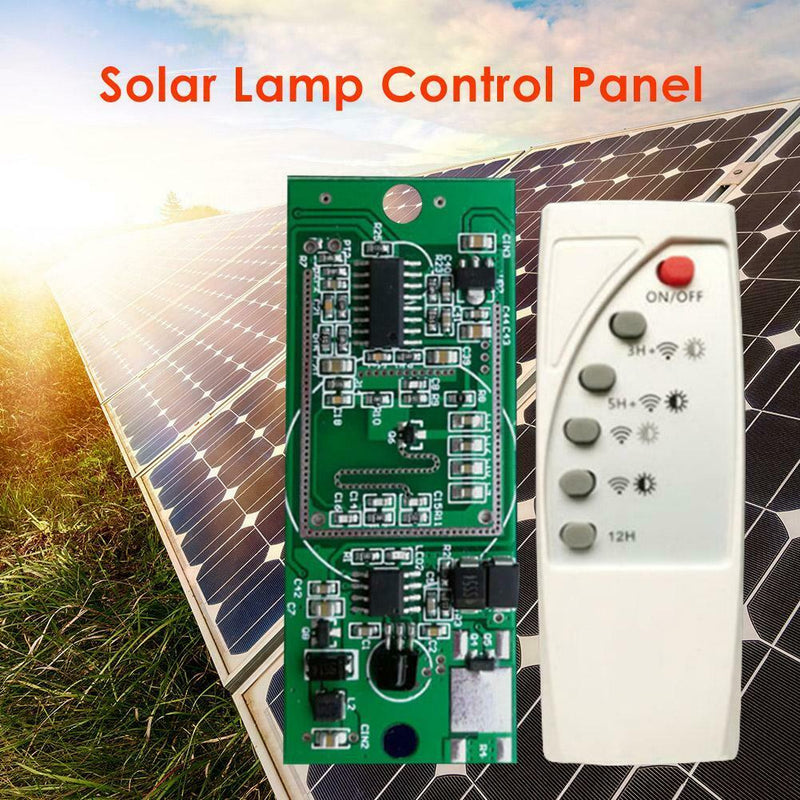 Microwave Radar Induction Solar Lamp Control Panel Lithium Battery Board